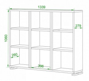 Стеллаж Домино нельсон ПУ-60-1 в Березниках - berezniki.mebel24.online | фото 2