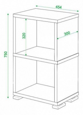 Стеллаж Домино СБ-15/2 в Березниках - berezniki.mebel24.online | фото 2