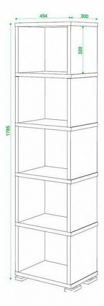 Стеллаж Домино СБ-15/5 в Березниках - berezniki.mebel24.online | фото 3