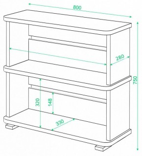 Стеллаж Домино СБ-25/2 в Березниках - berezniki.mebel24.online | фото 2