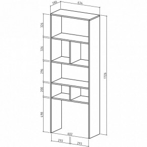 Стеллаж Феликс-4 в Березниках - berezniki.mebel24.online | фото 2