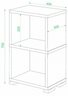 Стеллаж-колонка Домино СБ-15/2 в Березниках - berezniki.mebel24.online | фото 2