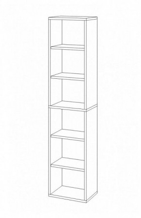 Стеллаж-колонка Домино СУ(ш1в2) в Березниках - berezniki.mebel24.online | фото 3