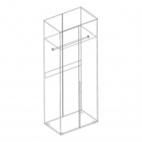 СТИЛ Шкаф 2-ств для одежды в Березниках - berezniki.mebel24.online | фото 2
