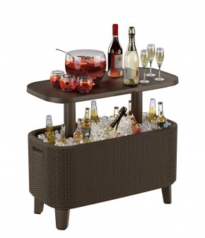 Стол Беви Бар (Bevy Bar Large Cool Bar), коричневый в Березниках - berezniki.mebel24.online | фото 3