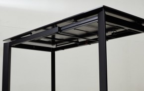 Стол CORNER 120 MATT BLACK MARBLE SOLID CERAMIC / BLACK, ®DISAUR в Березниках - berezniki.mebel24.online | фото 2