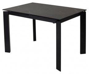 Стол CORNER 120 MATT BLACK MARBLE SOLID CERAMIC / BLACK, ®DISAUR в Березниках - berezniki.mebel24.online | фото 9