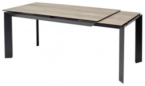 Стол CREMONA 180 KL-61 Под дерево, итальянская керамика / черный каркас, ®DISAUR в Березниках - berezniki.mebel24.online | фото 7