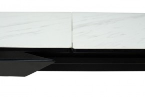 Стол CREMONA 180 KL-99 Белый мрамор матовый, итальянская керамика / черный каркас, ®DISAUR в Березниках - berezniki.mebel24.online | фото 12