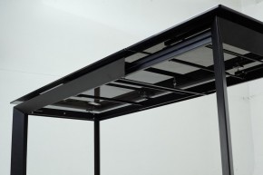 Стол CREMONA 180 KL-99 Белый мрамор матовый, итальянская керамика / черный каркас, ®DISAUR в Березниках - berezniki.mebel24.online | фото 13