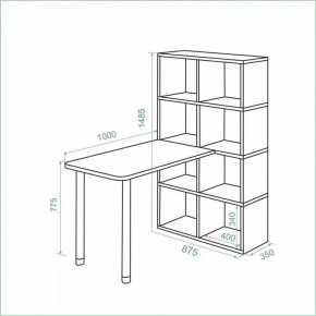 Стол компьютерный Bartolo в Березниках - berezniki.mebel24.online | фото 3