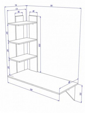 Стол компьютерный Домино Cross СтТ5 в Березниках - berezniki.mebel24.online | фото 2