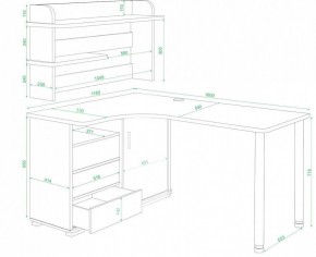 Стол компьютерный Домино нельсон СР-145М в Березниках - berezniki.mebel24.online | фото 2
