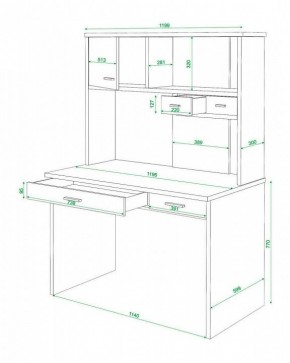 Стол компьютерный Домино СК-60 в Березниках - berezniki.mebel24.online | фото 3