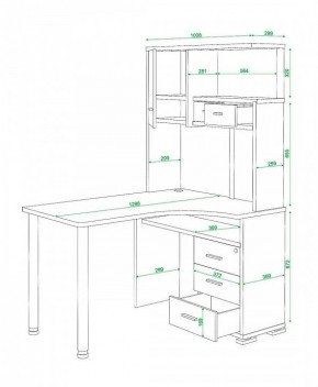 Стол компьютерный Домино СР-130 в Березниках - berezniki.mebel24.online | фото 5