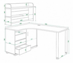 Стол компьютерный Домино СР-145М в Березниках - berezniki.mebel24.online | фото 5