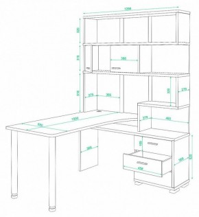 Стол компьютерный Домино СР-420/150 в Березниках - berezniki.mebel24.online | фото 2