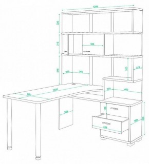 Стол компьютерный Домино СР-420/150 в Березниках - berezniki.mebel24.online | фото 2