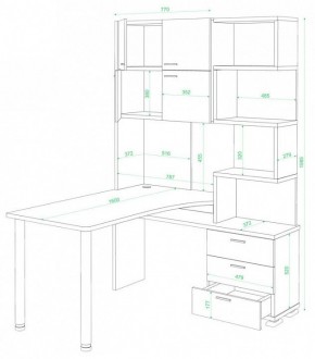 Стол компьютерный Домино СР-500М/160 в Березниках - berezniki.mebel24.online | фото 2