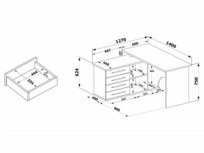 Стол компьютерный КСТ-109Л в Березниках - berezniki.mebel24.online | фото 4