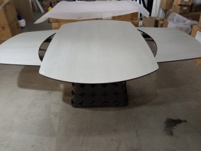 Стол LORENS 150 TL-58 поворотная система раскладки, испанская керамика / Темно-серый, ®DISAUR в Березниках - berezniki.mebel24.online | фото 2