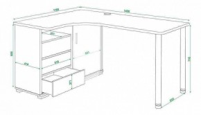 Стол письменный Домино СР-145СМ в Березниках - berezniki.mebel24.online | фото 5