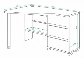 Стол письменный Домино СР-322С в Березниках - berezniki.mebel24.online | фото 2