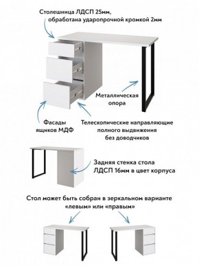 Стол письменный Эконом стандарт С-401 в Березниках - berezniki.mebel24.online | фото 6