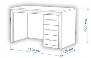 Стол письменный Нобиле СтЯ130 в Березниках - berezniki.mebel24.online | фото 2