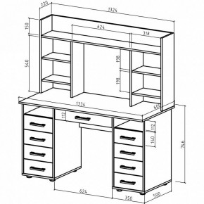 Стол письменный Остин-14Я в Березниках - berezniki.mebel24.online | фото 2