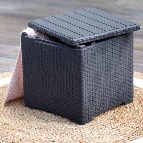 Стол с функцией хранения Виго (Vigo storage box) графит в Березниках - berezniki.mebel24.online | фото 1