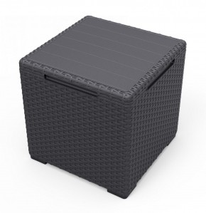 Стол с функцией хранения Виго (Vigo storage box) графит в Березниках - berezniki.mebel24.online | фото 2