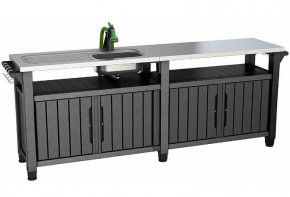 Столик для барбекю 415 Л (Unity Chef 415 L) графит в Березниках - berezniki.mebel24.online | фото 3