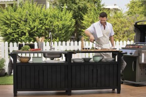 Столик для барбекю 415 Л (Unity Chef 415 L) графит в Березниках - berezniki.mebel24.online | фото 4