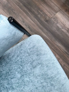 Стул ДИЛЛ, цвет RAIN 7 бриз, велюр / черный каркас М-City в Березниках - berezniki.mebel24.online | фото 4