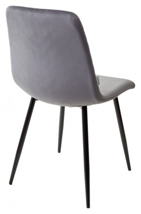 Стул DUKE BLUVEL-14 GREY, велюр / черный каркас М-City в Березниках - berezniki.mebel24.online | фото 3