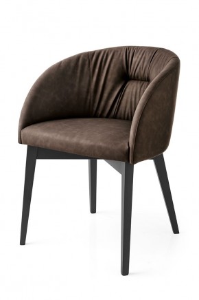 Стул ROSIE SOFT CB/1910, BCH P132 GRAPHITE/ VENICE S0G SOIL BROWN в Березниках - berezniki.mebel24.online | фото