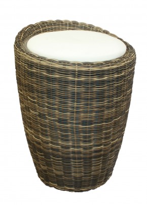 Табурет с местом для хранения LM-1100Rattan, кремовый в Березниках - berezniki.mebel24.online | фото