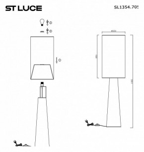 Торшер ST-Luce Jackie SL1354.705.01 в Березниках - berezniki.mebel24.online | фото 5