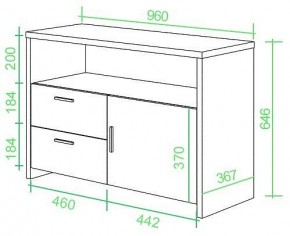 Тумба комбинированная Домино Lite ТБЛ в Березниках - berezniki.mebel24.online | фото 2