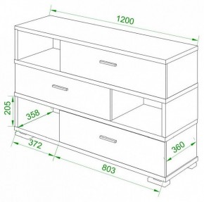 Тумба комбинированная Домино СБ-40/3-ПВК в Березниках - berezniki.mebel24.online | фото 2