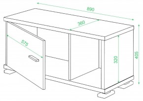 Тумба комбинированная СБ-30/1 в Березниках - berezniki.mebel24.online | фото 2