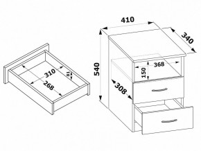 Тумба КТ-09.1 в Березниках - berezniki.mebel24.online | фото 2