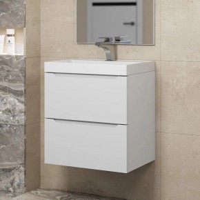 Тумба под раковину Uperwood Tanos 50 см, подвесная, белая матовая в Березниках - berezniki.mebel24.online | фото
