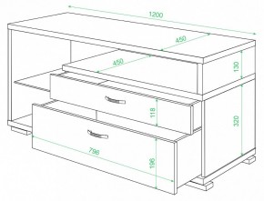 Тумба под ТВ Домино ТК-10М в Березниках - berezniki.mebel24.online | фото 2