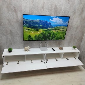 Тумба подвесная под ТВ LINES MTV4-MA 1150 Белый матовый (Белый-M 10.1.2) в Березниках - berezniki.mebel24.online | фото 11