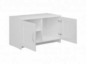 Тумба СИРИУС двухдверная низкая, цвет белый в Березниках - berezniki.mebel24.online | фото 2