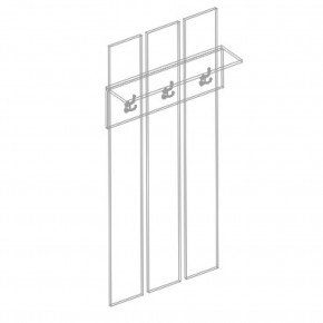 Вешалка "ПА-02" Александрия в Березниках - berezniki.mebel24.online | фото 2
