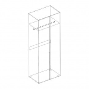 ВИТА Шкаф 2-ств для одежды в Березниках - berezniki.mebel24.online | фото 2