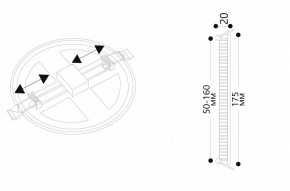 Встраиваемый светильник Arte Lamp Mesura A7974PL-1WH в Березниках - berezniki.mebel24.online | фото 5